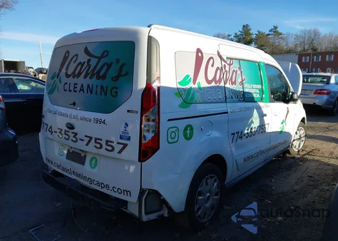 2018 Ford Transit Connect Xlt из США, поврежденный, VIN NM0GE9F77J1362103